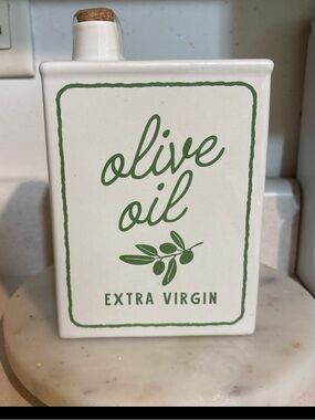 Target Bullseye playground olive oil glass